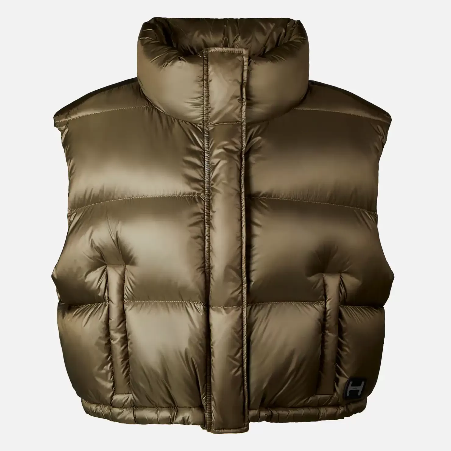 Donna Hogan Gilet Piumino Cropped